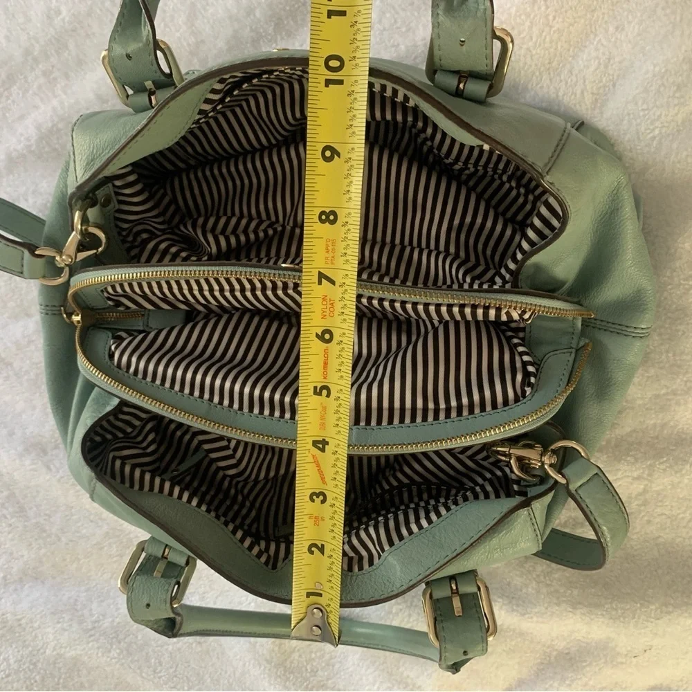 Kate Spade Brighton Park Sloan Satchel Baby Blue Preppy Travel Personal Item